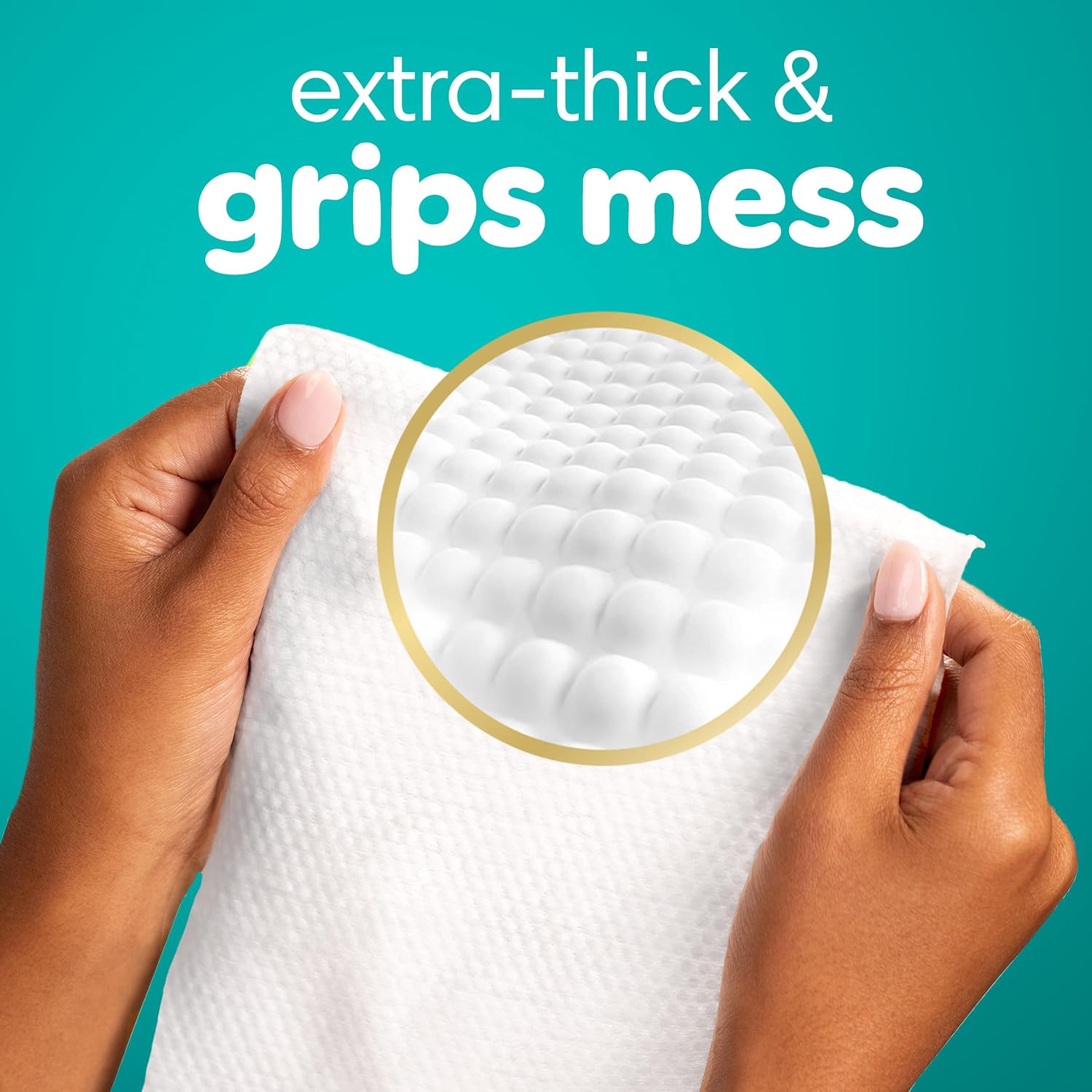 Pampers Ultraclean Baby Wipes, Unscented, Fragrance Free, Water Based, Hypoallergenic, Extra Thick & Grips Mess, 100% Plant Based, 936 Wipes Total (12X Flip-Top Packs) - Image 4