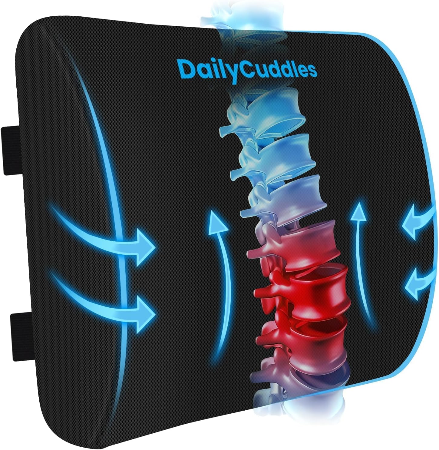 Lumbar Support Pillow, Ergonomic Ba...