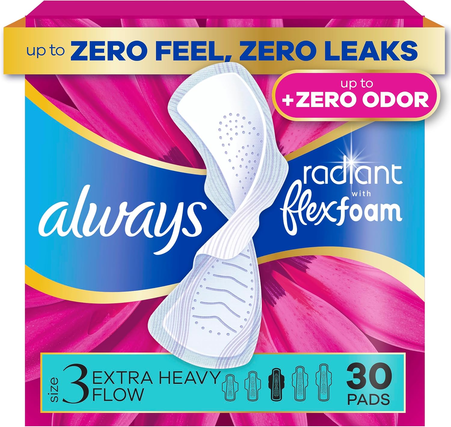 Always Radiant Feminine Pads for Wo...