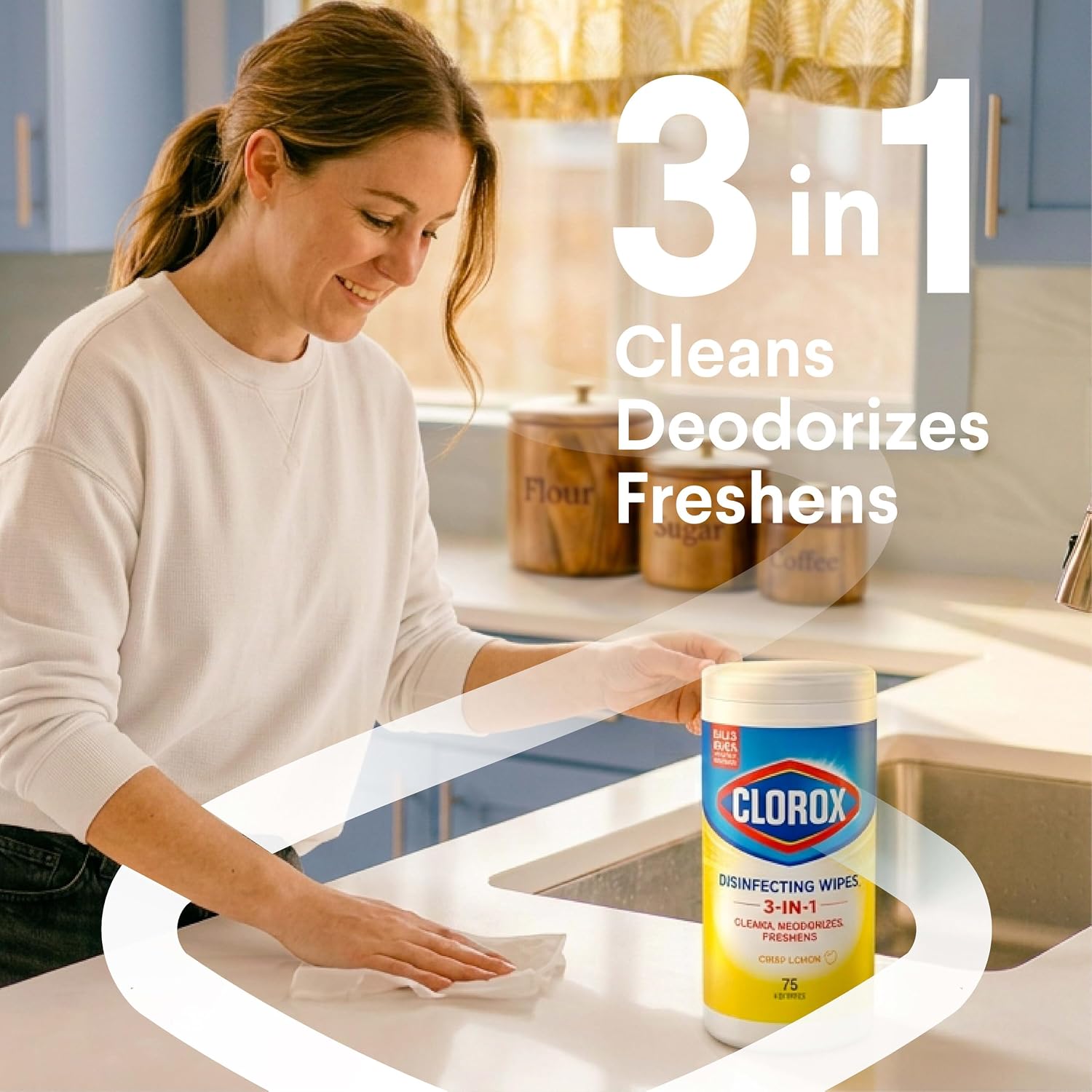 Clorox Disinfecting Wipes Cleaning Variety Pack, 75 Count, 3 Pack - Image 7