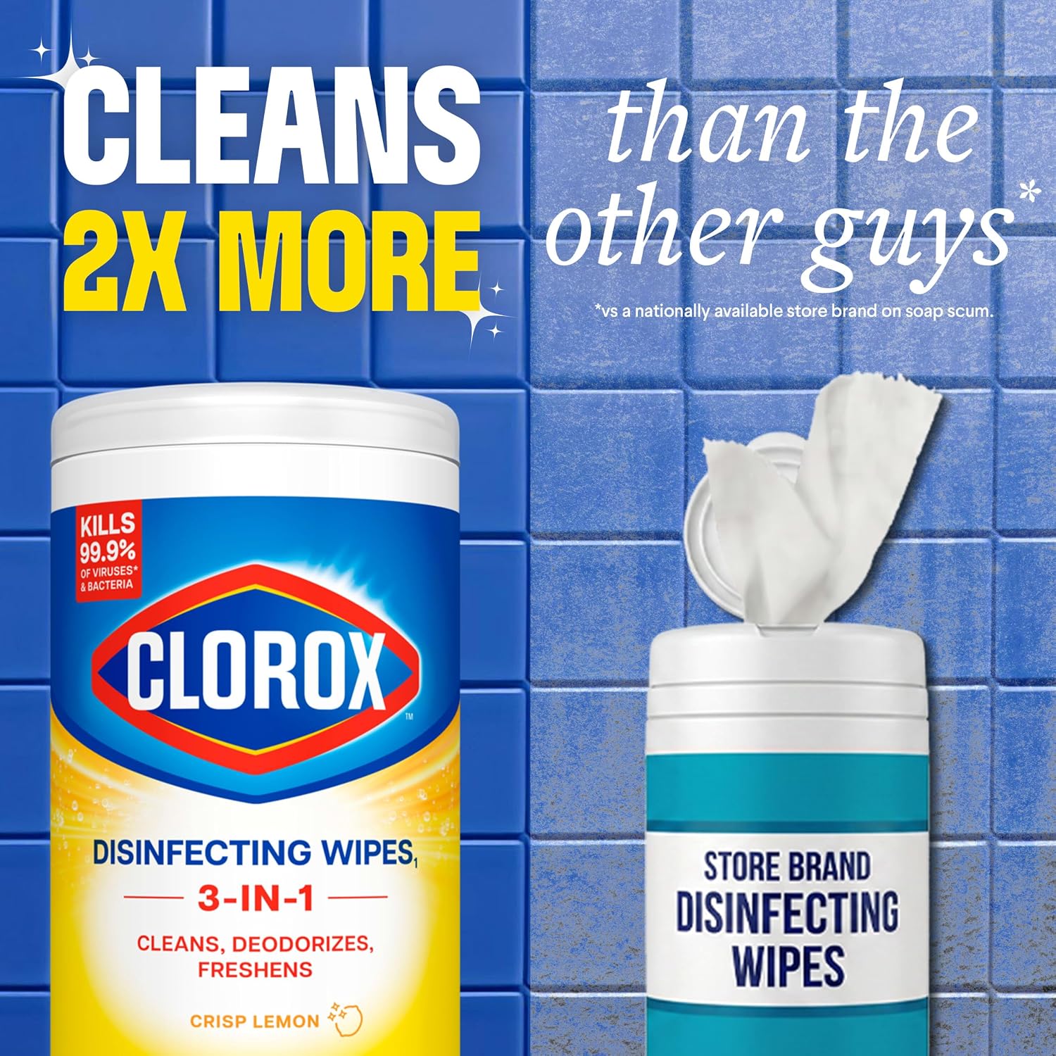 Clorox Disinfecting Wipes Cleaning Variety Pack, 75 Count, 3 Pack - Image 4