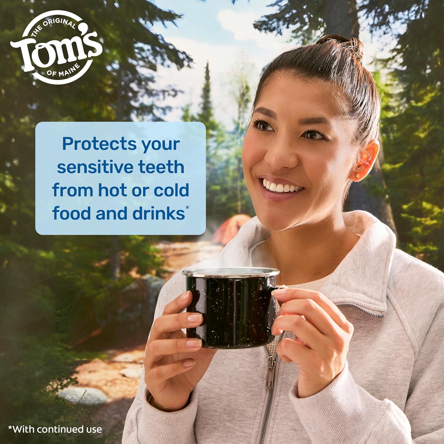 Tom's of Maine Rapid Relief and Sensitive Toothpaste, Gentle Mint, 4.5 oz - Image 5