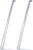 1 Pcs 31.5” Extra Long Handled Shoe Horn Metal Shoehorn for Men Women Multifunctional Stainless Dressing Stick for Elderly Disabled Limited Mobility, Standing Reach Assist for Senior (Silver)