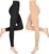 15-20mmHg Compression Pantyhose Stockings for Women & Men, 2 Pairs