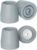 supregear Walker Tips (4-Pack), 1 1/8” Heavy Duty Rubber Replacement Tips for Walker, Commode, Shower Chair, Bath Bench, Walking Sticks, Canes Legs, Cane Tips, Universal Tool Free, 2-Pair in Grey