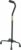 Essential Medical Supply Large Base Quad Cane in Black – Height Adjustable Walking Cane, Sturdy and Durable Walking Cane for Improved Mobility and Stability with 4 Prong Base and Rubber Tips