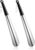 2 PCS Metal Shoe Horn, 12 Inch Portable Long Handle for Home with Hanging Hole, Metal Stainless Steel Shoehorn for Elderly Seniors Women Men, Shoe Spoon Helper for Home Travel Use