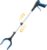 Telescopic Grabber Reacher Tool, 5-Level Adjustable Length (23” to 41”) – Trash Claw Gripper, Pickup Stick for Litter Picking, Yard Work, and Seniors (Blue)