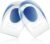 Gel Heel Cups for Heel Pain Relief, Plantar Fasciitis – 2 Pack Inserts
