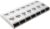 Ezy Dose Weekly (7-Day) AM/PM Pill Organizer, X-Large Case, Clear/Black | Daily Vitamin Box & Supplement Planner, 2 Times a Day Push Button Compartments, Arthritis-Friendly, Travel-Friendly, BPA-Free