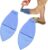 Open Toe Compression Sock Aid for Easy Slide – Slip Stocking Applicator to Help Assist Put On for Elderly, Disabled, Pregnant, 2 Pcs (Blue)