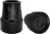Replacement Cane Tips, Black, 1 inch