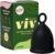 Viv for Your V Large Menstrual Cup – Reusable Period Cup, Ring Stem