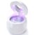 CXRUY Ultrasonic Retainer Cleaner – UV Dental Cleaning Pod Night Guard Cleaner for Dentures, Aligner, Braces, Toothbrush Heads, Jewelry (White)