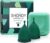 Reusable Menstrual Cups (Large) Set of 2 with Mini Box, Medical Grade Silicone, Coupe Menstruelle, Safe Period Cup, Heavy Flow Kit, Feminine Hygiene, Tampons, Pads & Disc Alternative (Green)