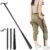 35″ Long Dressing Stick with Shoe Horn with Sock Removal Tool, Adjustable Extended Dressing Aids for Shoes, Socks, Shirts and Pants
