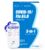 Healgen Rapid Check COVID-19, Flu A&B Antigen Test Kit, The First FDA Authorized OTC 3-in-1 Flu & COVID Home Test, Easy to Read Dual Windows, Results in 15 Mins, 2 Test