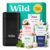 Wild Aluminum Free Natural Deodorant Ultimate Starter Kit – Black Case – Natural Ingredients & 24 Hour Odor Protection – Women & Men’s – Variety of Scents – Case + 5 Refills