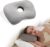 Ear Piercing Pillow with an Hole for CNH and Ear Pain Inflammation Pressure Sores for Side Sleepers, Cotton and Polyester Side Sleeper Pillow, Washable and Adjustable Ear Guard Pillow, Gray