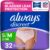 Always Discreet Adult Diapers for Women, Incontinence Underwear, Postpartum Essentials, Disposable Briefs, Max Absorbency, Bladder Leak Protection, Small/Medium, 32ct