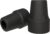 Gadgetime USA Cane Tips (Pack of 2) – 3/4″ Heavy Duty Rubber Cane Tips Replacement – Durable and Non-Slip Walking Stick Tips for Canes, Crutches, and Walkers – Black