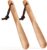 CHOSIN Shoe Horn for Kids Men Women, Travel Small Shoehorn Wood 9.4″ 2Pcs