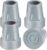 Crutch Tips, 4 Pack 7/8 inch Heavy Duty Rubber Crutch Tips Rubber Cane Tips