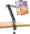 Portable Monitor Arm Mount Holder Screen Stand 18.5″ 360° Rotating Base