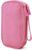 Diabetic Supplies Travel Case Organizer for Test Strips, Lancets, Needles, Lancing Device, Glucose Meter, Alcohol Wipes, Insulin Pens, Syringes, Diabetes Testing Kit Storage Bag (Pink)