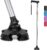 REHAND Walking Cane for Men & Women – Foldable, Adjustable, Lightweight, Self Standing Pivot Walking Cane, Soft Handle Grip, with Travel Bag, Walking Sticks for Seniors & Adults