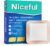 Niceful Silicone Super Absorbent Wound Dressing-4″× 4″ Self-Adhesive Bandages for Wound Care, FSA HSA Eligible, Ultra Soft Wound Pads for Bed Sores Leg Ulcers Burns, 10