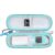 Tourmate Hard Storage Case for Thermometer,Travel Case for Viproud/femometer/GoodBaby 3-in-1 Infrared Thermometer(Box for Sale) (PU White)