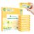 Travel Antibacterial Hand Wipes, 99% Water Hand Sanitizer Wipes, Safe for Sensitive Skin & Hypoallergenic Hand Sanitizing Pocket Wipes, 48 Count (8 Packs of 6)