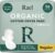 Rael Organic Cotton Cover Sanitary Pads for Women Moderate (Regular, 56 Ct) | Ultra Thin Period Pads with Wings, Regular Absorbency, Unscented, Chlorine Free, Period Essentials, Feminine Care