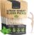 Dental Floss Picks – Straw Wheat Handle Flossers | Thin & Shred-Resistant Thread for Tight Gaps | Flossers for Adults | Gentle on Gums & Teeth | Gluten-Free & Vegan (400 Pack, Mint)
