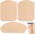 14 Pcs Inner Thigh Anti Chafing Patches, Sweatproof Light Skin Tone Friction Pads for Women, Comfortable Disposable Thigh Rubbing Prevention Stickers, Chafe Protection Skin Tape