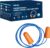 NRR 33dB Foam Ear Plugs with Cord,100 Pairs/Box，for Sleeping | Ultra-soft PU foam, fit ear canals, individually wrapped,earplugs for Construction , traveling, studying. shooting ranges