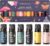 Folkulture Essential Oils Set for Diffuser, Set of 6, Meditation & Wellness | Fragrance Oils for Relaxation, Orange & More, Magic Hour, Aromatherapy Scents – White Sage, Green Tea, Cedarwood, Rose