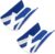 Sock Aid, Sock Helpers to Put on Your Socks for Seniors, Disabled, Pregnancy, Assist Device for Elderly, Tool Aide Puller Easy on and Off with No Bending(Dark Blue 2 Pack)