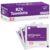 Benzalkonium BZK Wipes [Pack of 100] – 5”x7” Antiseptic Towelettes, First Aid Hand Wipes, Individually Wrapped for Skin Cleansing