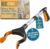 EZPIK Pro 36″ Flexible Folding Grabber Tool for Elderly + Magnets, Reacher for Disabled & Seniors Heavy Duty Rotating Grippers for Reaching Underneath, Trash Grabbers & Dressing Stick