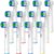 Replacement Toothbrush Heads Compatible with Oral B Braun, 12 Pcs | Professional Electric Toothbrush Brush Heads, Compatible with Oral B Replacement Heads Refill, 7000/Pro 1000/9600/500/3000