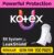 Kotex Ultra Thin Pads, Wings, Regular, 100 Count, 2 Packs of 50