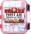 400 Pieces All-Purpose First Aid Kit, Organized Dual-Layer Wall | 100-Person, Professional Medical Kit For Home, Car, Camping, Travel, Office, Outdoor, Business & Sports