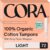 Cora Organic Cotton Tampons (72 Light Tampons)