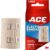 ACE 3 Inch Elastic Bandage with Clips, Beige, Great for Elbow, Ankle, Knee and More, Ideal for Sports, Comfortable design with soft feel, Wash and Reuse | Great for Elbow, Ankle, Knee, Ideal for Sports, Comfortable Design with Soft Feel, Wash and Reuse