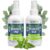 Rocket Pure Natural Foot and Shoe Deodorizer Spray, Mint, 4 fl oz, 2-Pack