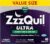 ZzzQuil, Ultra, Sleep Aid, Doxylamine Succinate 25mg, Sleep Aids for Adults, Nighttime Sleep Aid, 48 Count