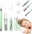 15 Pack Ear Wax Removal Tool Kit with Light – LED Ear Cleaning Kit, Ear Wax Removal for Kids and Adults, Ear Cleaning Tool, Ear Picker Spoon & Ear Tweezers & Spiral Spring Ear Spoon Green