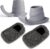 Vive Walker Ski Glides and Covers (4 Pack) – Skid Caps, Senior Accessories